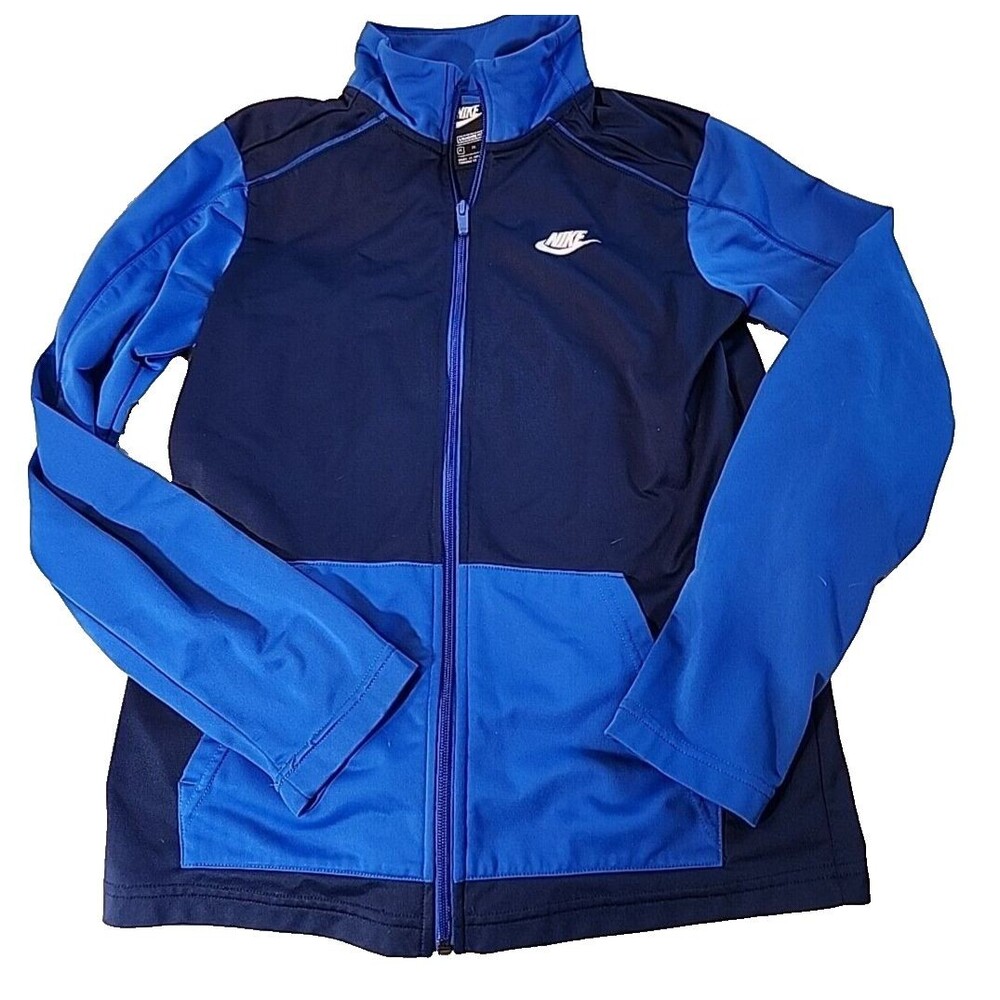 Vintage NIKE Jacket Coat Youth Full Zip Boys Outerwear Warm Up Extra Large XL